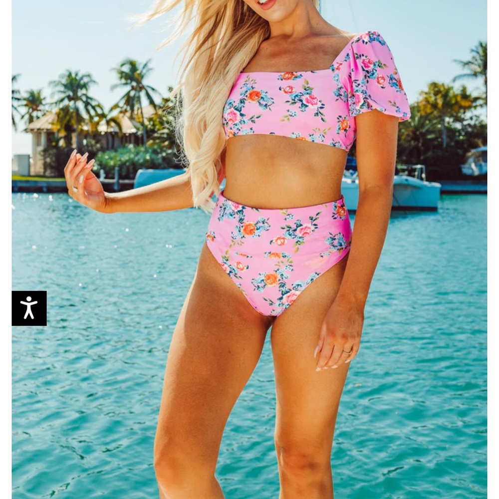 BNWOT buddy love two piece w/ matching coverup skirt - Picture 3 of 4